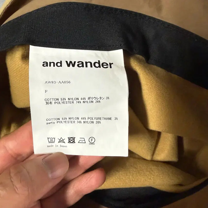 [BUNJANG] And Wander Bucket Hat / 앤드원더 버킷햇