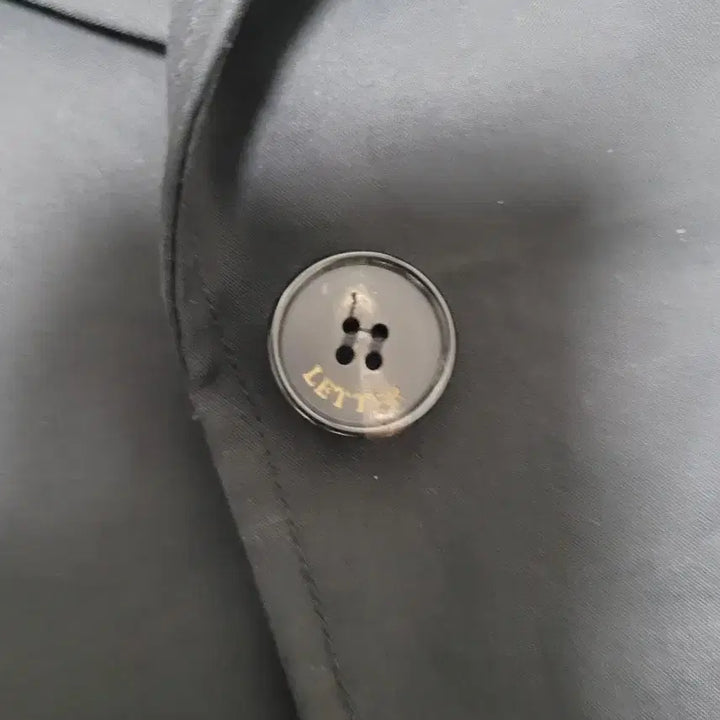 [BUNJANG] Letter Black Half Coat / LETTER 샵레터 블랙 하프 코트