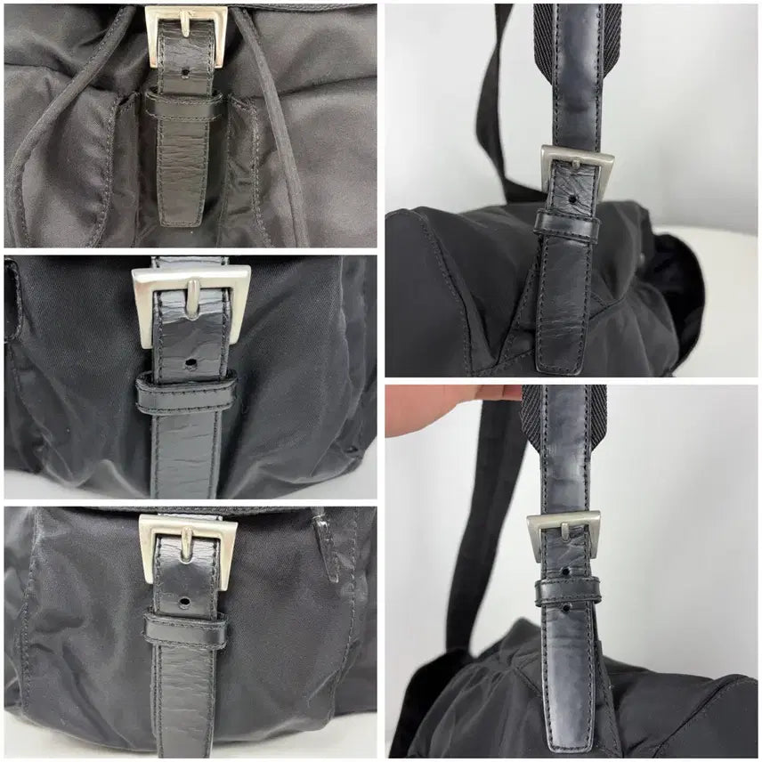 [BUNJANG] Prada Nylon Two-Pocket Medium Backpack / 프라다 나일론 투포켓 미듐 백팩