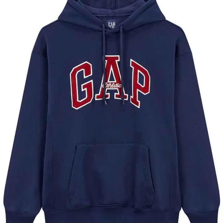 [BUNJANG] Gap Archive Embroidered Logo Hoodie / 갭 아카이브 자수 로고 후드티 / 후드 티셔츠