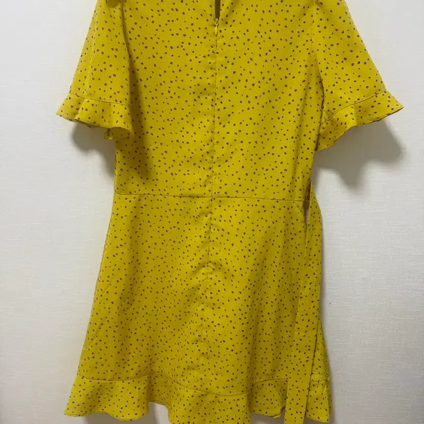 [BUNJANG] Rave Frill Dot Dress / 레이브 프릴 도트 원피스