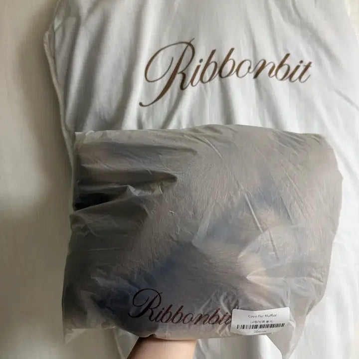 [BUNJANG] Ribbonbit Coco Fur Jacket and Muffler Set / 새상품) 리본빛 Coco Fur Jacket 코코 퍼 자켓 머플러 세트