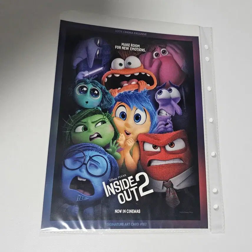 [BUNJANG] Inside Out 2 Art Card / [영화굿즈] 인사이드 아웃 2 아트카드