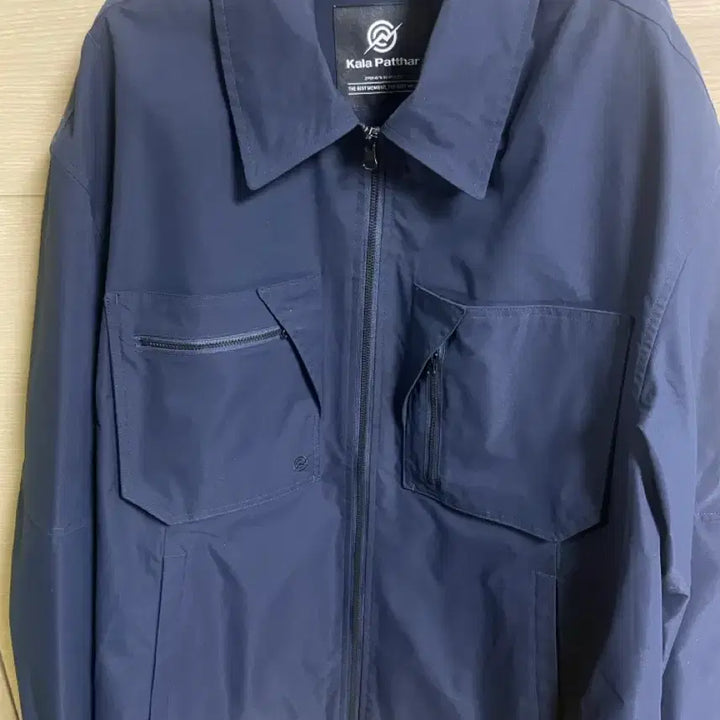 [BUNJANG] Kalarphatar Cotton Nylon Jacket Navy L / 칼라파타르 코튼 나일론 자켓 네이비 L