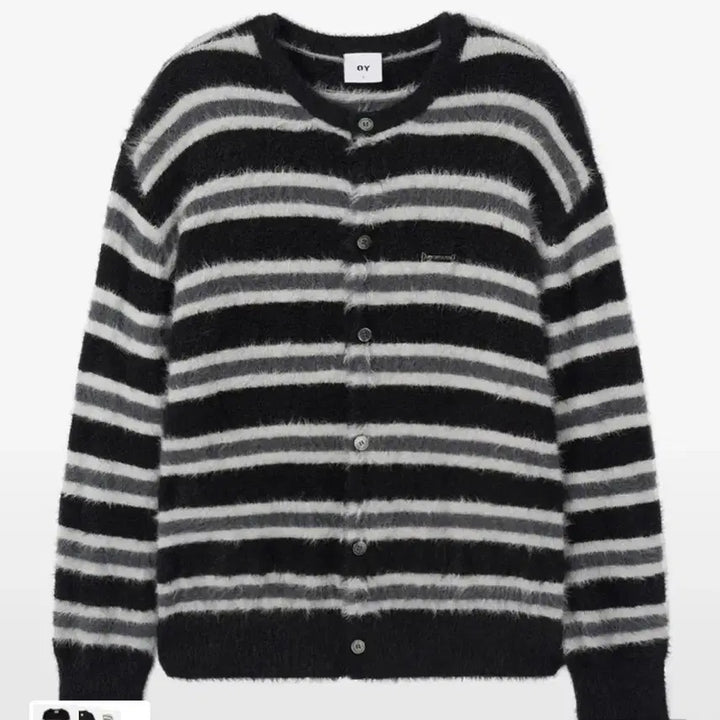 [BUNJANG] OY Stripe Cardigan / 오와이 스트라이프 가디건