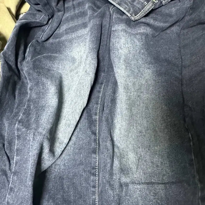 [BUNJANG] Vintage Washed Black Denim Pants / 빈티지 워싱 블랙 데님 팬츠