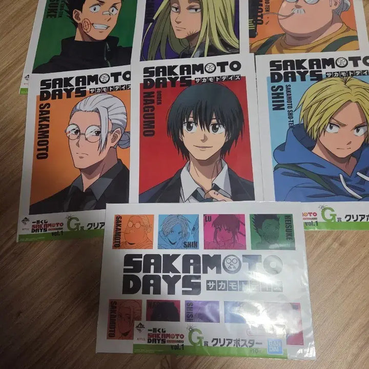 [BUNJANG] Sakamoto Days G Prize Poster / 미개봉)사카모토 데이즈 쿠지g상 포스터 제일복권