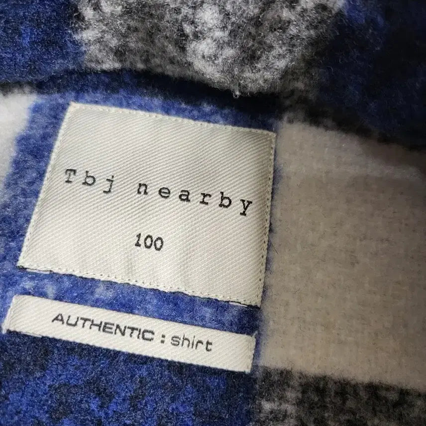 [BUNJANG] TBJ Men's Winter Check Shirt / TBJ 남성 겨울체크셔츠 100