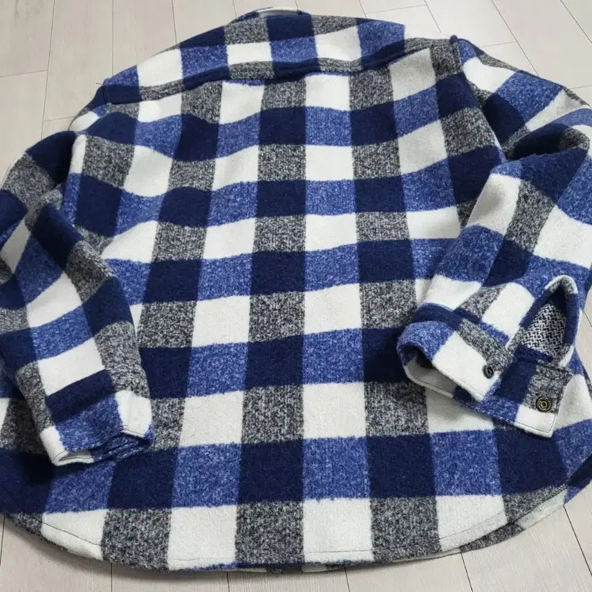 [BUNJANG] TBJ Men's Winter Check Shirt / TBJ 남성 겨울체크셔츠 100
