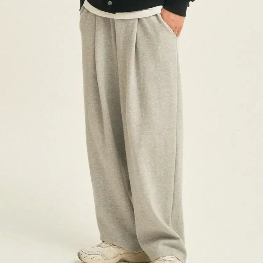 [BUNJANG] Zero Deep One-Tuck Sweat Pants / 제로 딥 원턱 스웨트 팬츠