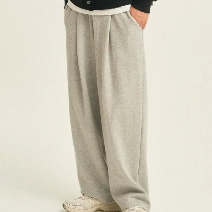 [BUNJANG] Zero Deep One-Tuck Sweat Pants / 제로 딥 원턱 스웨트 팬츠