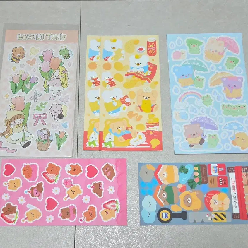 [BUNJANG] Unspecified Artist Sticker (1 pc) / 씰스티커(1장)