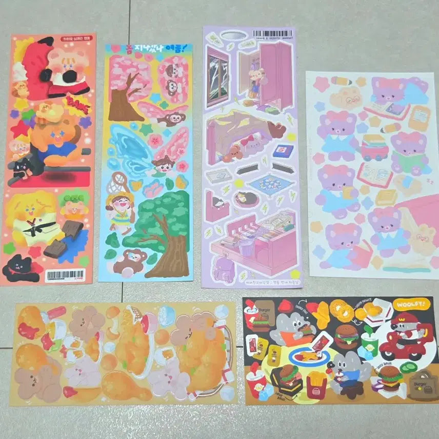[BUNJANG] Unspecified Artist Sticker (1 pc) / 씰스티커(1장)
