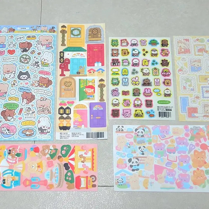 [BUNJANG] Unspecified Artist Sticker (1 pc) / 씰스티커(1장)