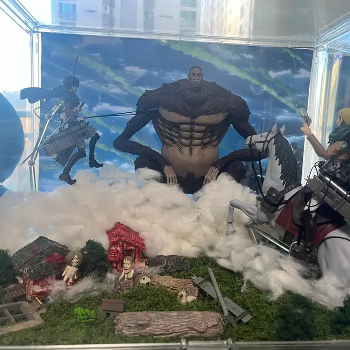 [BUNJANG] Attack on Titan Diorama Figure / 진격거 디오라마 피규어