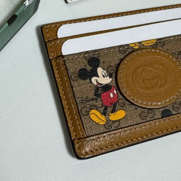 [BUNJANG] Gucci Mickey Mouse Card Wallet / 구찌 미키 카드지갑