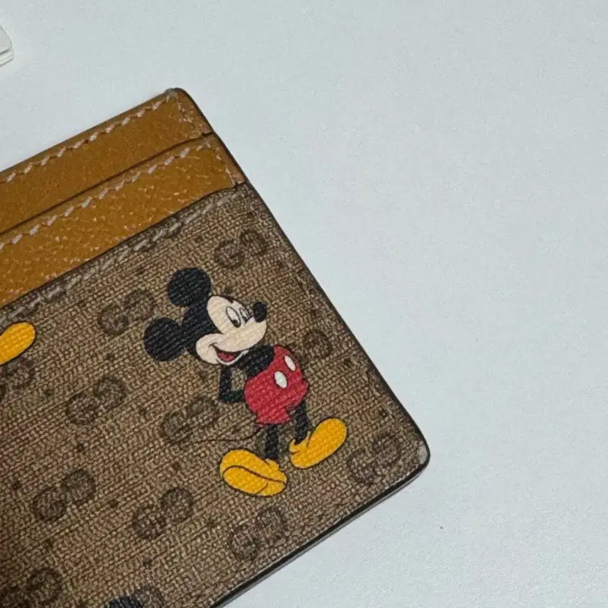[BUNJANG] Gucci Mickey Mouse Card Wallet / 구찌 미키 카드지갑