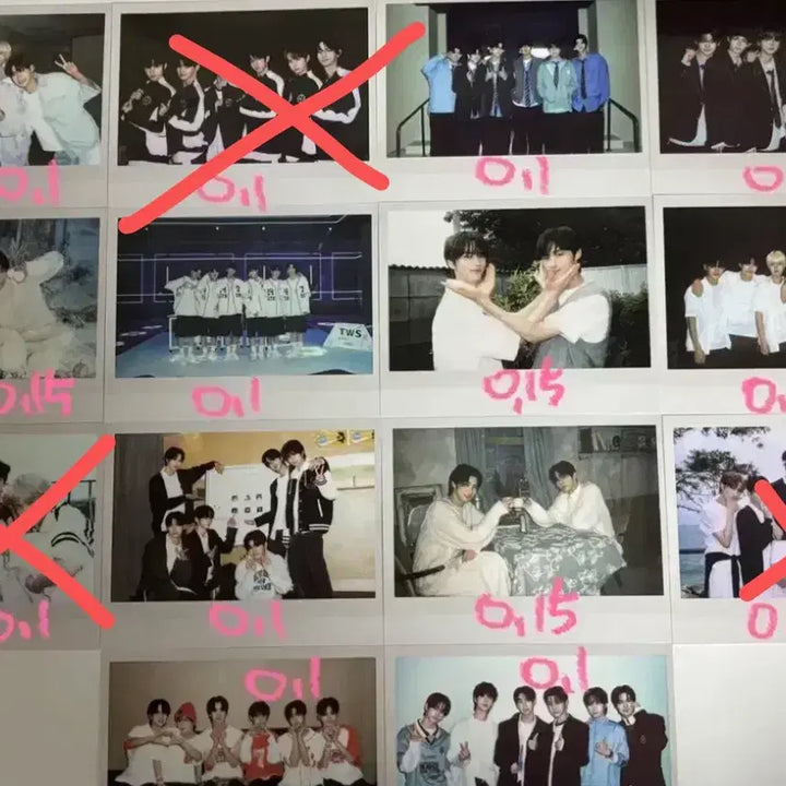 [BUNJANG] TWS Official Photocard Postcard Sticker / 투어스 포카 공굿 엽서 띠부씰 양도 판매