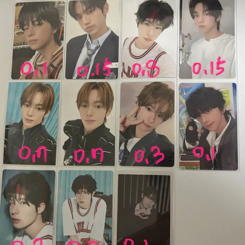 [BUNJANG] TWS Official Photocard Postcard Sticker / 투어스 포카 공굿 엽서 띠부씰 양도 판매