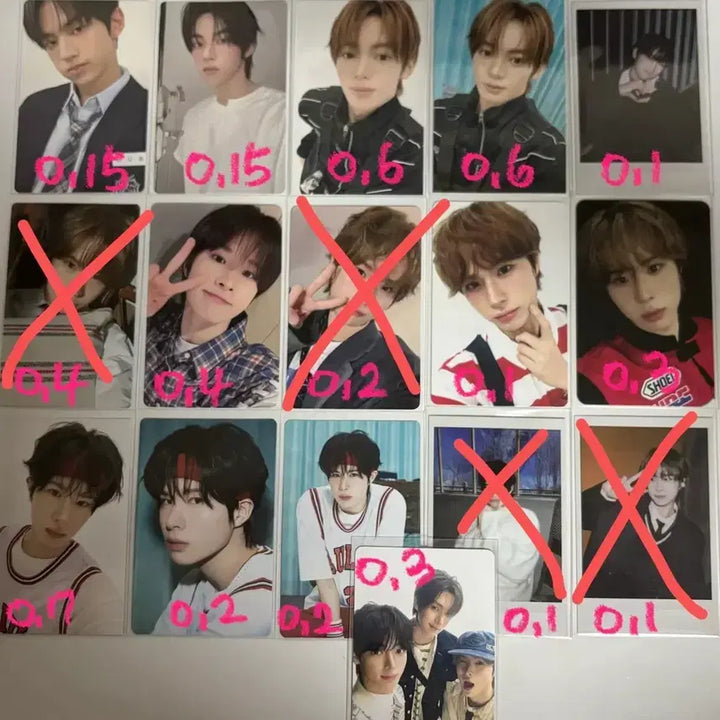 [BUNJANG] TWS Official Photocard Postcard Sticker / 투어스 포카 공굿 엽서 띠부씰 양도 판매