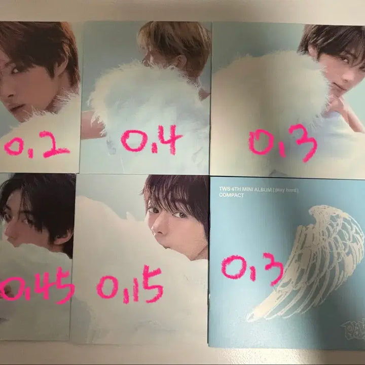 [BUNJANG] TWS Photocard Official Goods, Postcard, Sticker / 투어스 포카 공굿 엽서 띠부씰 양도 판매