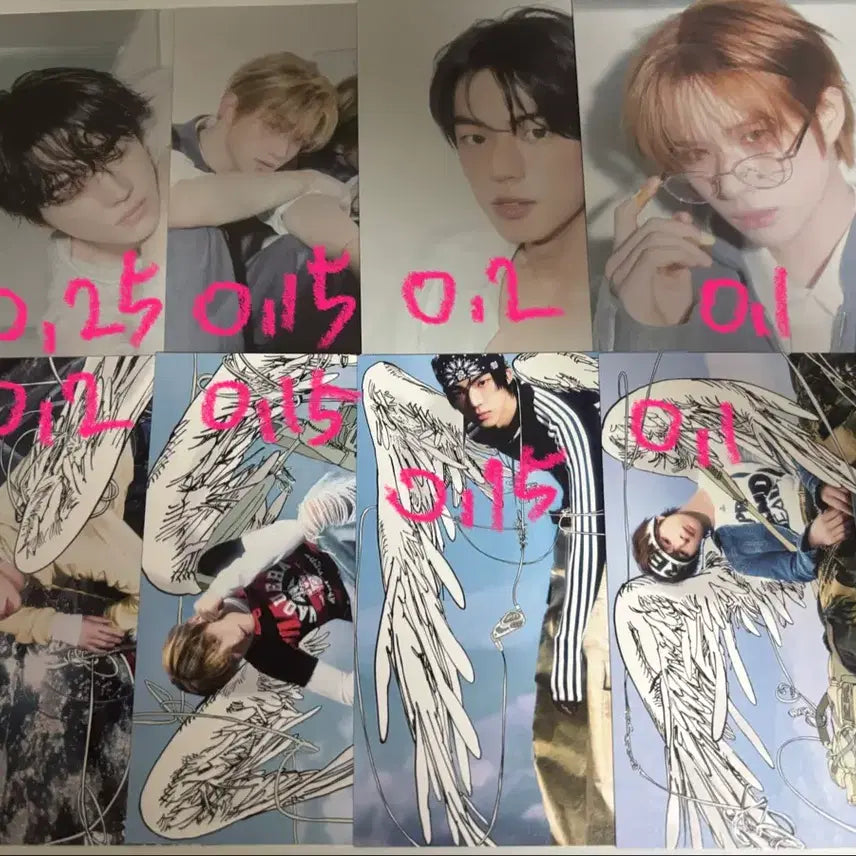 [BUNJANG] TWS Official Photocard Postcard Sticker / 투어스 포카 공굿 엽서 띠부씰 양도 판매