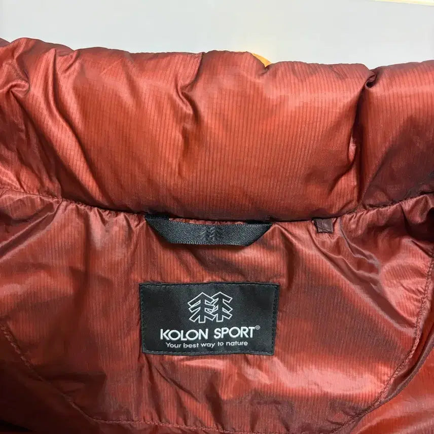 [SOLD OUT] 코오롱스포츠 스톰월 다운 베스트 버건디 110