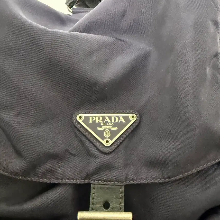 [BUNJANG] Prada Nylon Backpack Navy Medium / 프라다 나일론 백팩 네이비색 미디움 상태 A급!