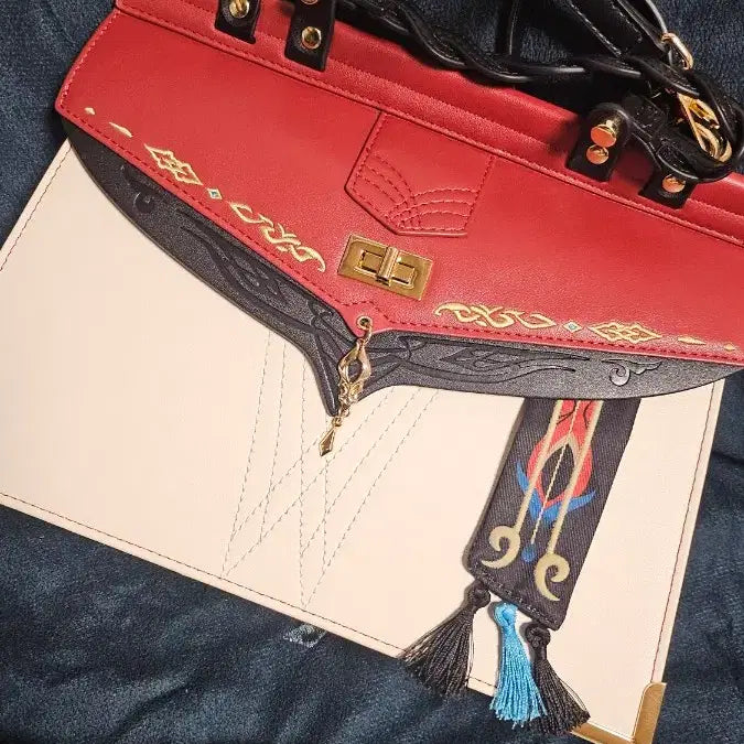 [BUNJANG] Genshin Impact Kaveh Cosplay Handbag / 급처/오늘만)수메르 원신 카베 코스프레 가방 핸드백 코스프레 숄더백