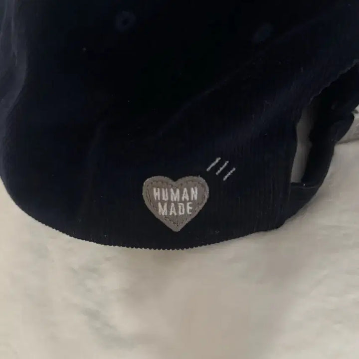 [BUNJANG] Human Made Corduroy 6-Panel Ball Cap Navy / 휴먼메이드 6패널 코듀로이 볼캡 네이비
