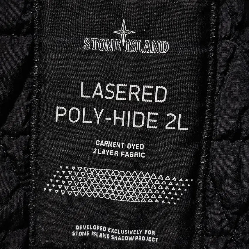 [BUNJANG] Stone Island Shadow Project Lasered Poly-Hide 2L Jacket / 스톤아일랜드 쉐도우프로젝트 lasered poly-hide 2L 자켓