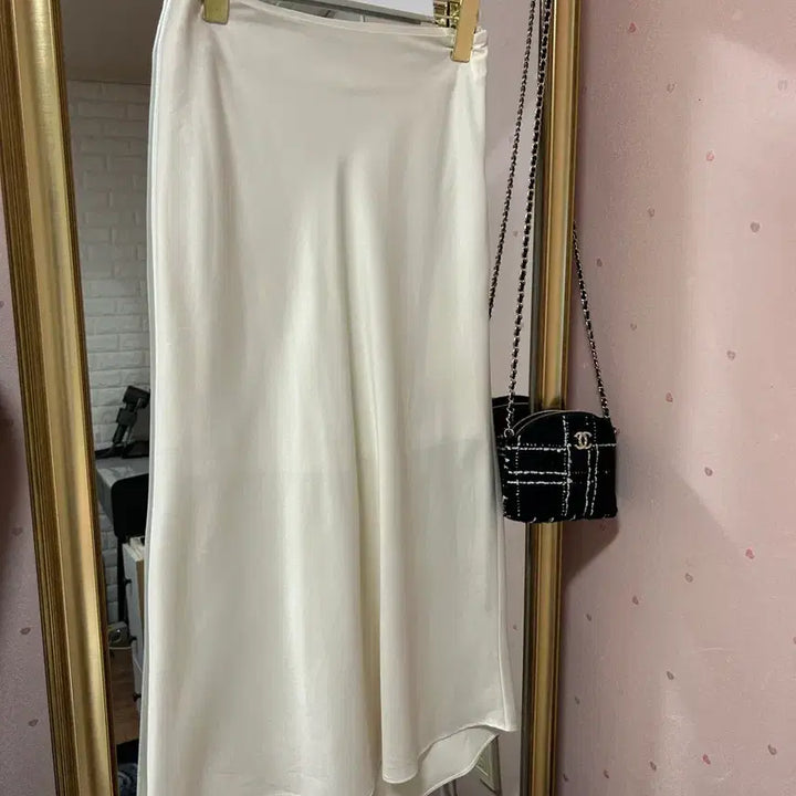 [BUNJANG] Satin Skirt / 새틴스커트
