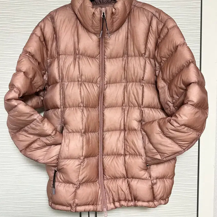 [BUNJANG] 999 Humanity Light Goose Puffer Jacket (Maroon) - Size 3 / 시착 1회) 999휴머니티 라이트 구스 푸퍼 패딩(마룬) 3사이즈