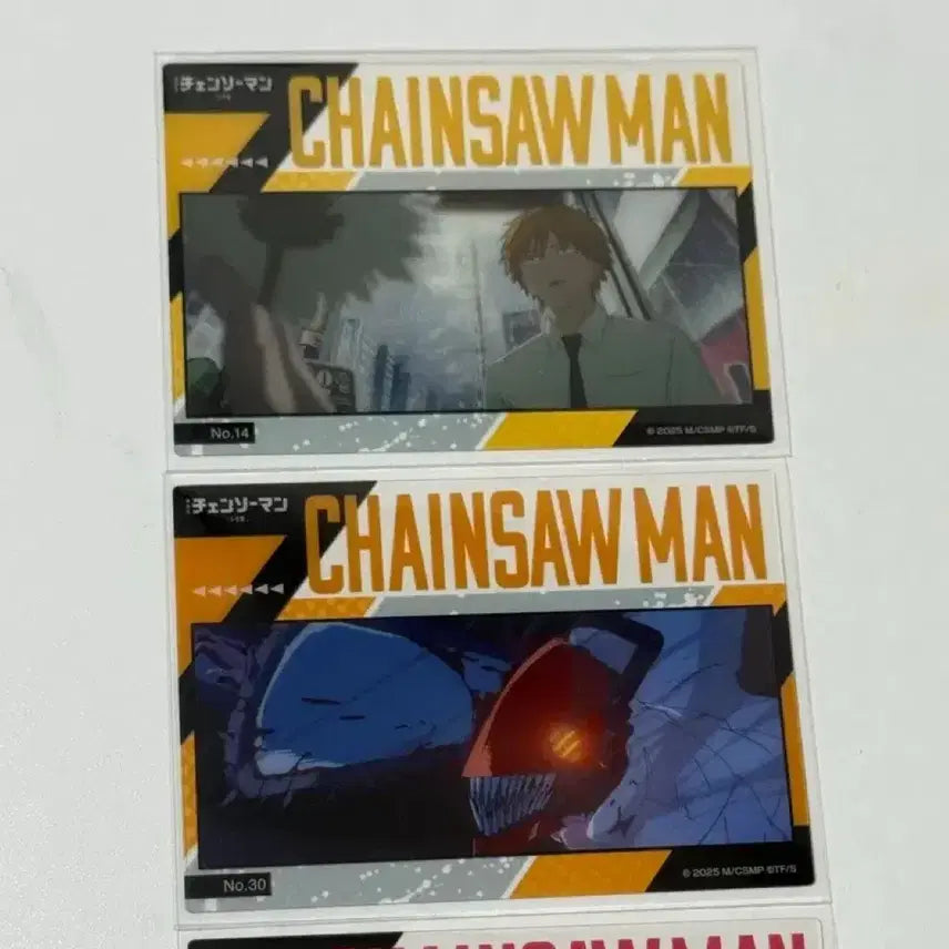 [BUNJANG] Chainsaw Man Denji Clear Card Bundle Set / 체인소맨 클리어카드 일괄 0.1  / 덴지, 체인소