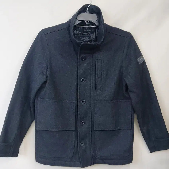 [BUNJANG] Calvin Klein Wool Quilted Jacket / 켈빈클라인 L/105 모직 퀼 자켓. GR.