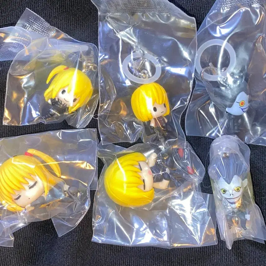 [BUNJANG] Death Note Mejirushi Da-rong Nemurasetai Gacha Bundle Set / 데스노트 메지루시 대롱 네무라세타이 가챠 일괄 미사 멜로 류크