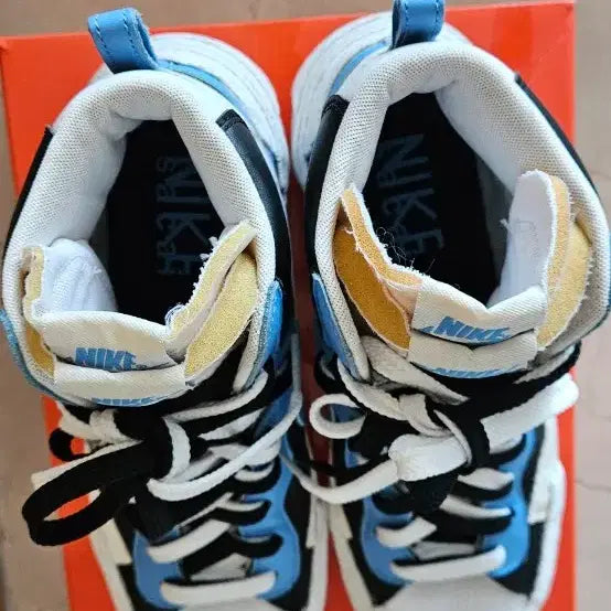 [BUNJANG] Nike Sacai Blazer Mid Legend Blue Sneakers / 280 나이키 사카이 블레이저 미드 레전드 블루