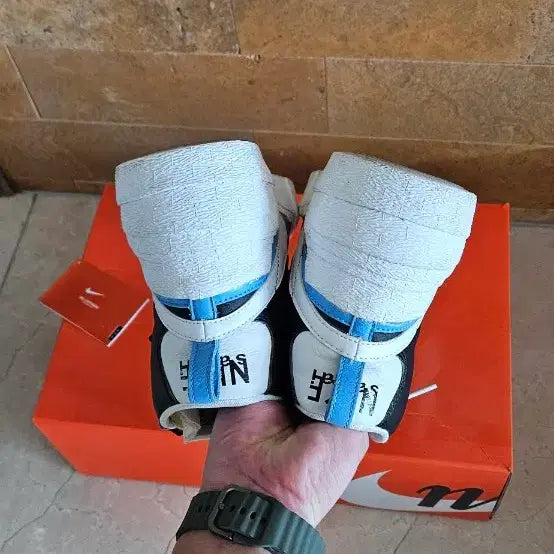 [BUNJANG] Nike Sacai Blazer Mid Legend Blue Sneakers / 280 나이키 사카이 블레이저 미드 레전드 블루