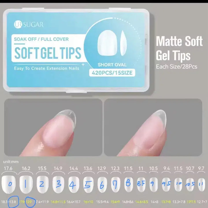 [BUNJANG] Handmade Nail Tips / 다람쥐수제네일팁