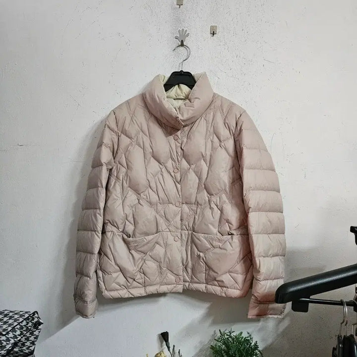 [SOLD OUT] 아이보리 숏패딩 여성용 봄가을