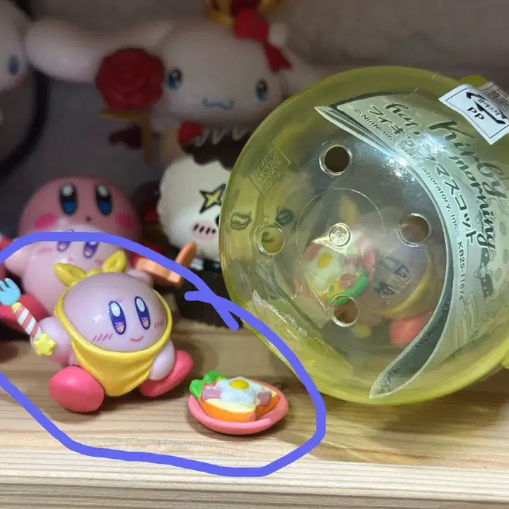 [BUNJANG] Kirby Happy Morning Mascot Figure - Sealed / 별의커비 해피모닝 마스코트 피규어/ 즐거운아침식사 /미개봉가챠