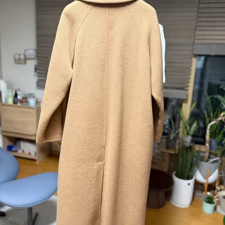 [BUNJANG] Plastic Island Camel Wool Coat / 플라스틱아일랜드 카멜색 모직코트 팝니다