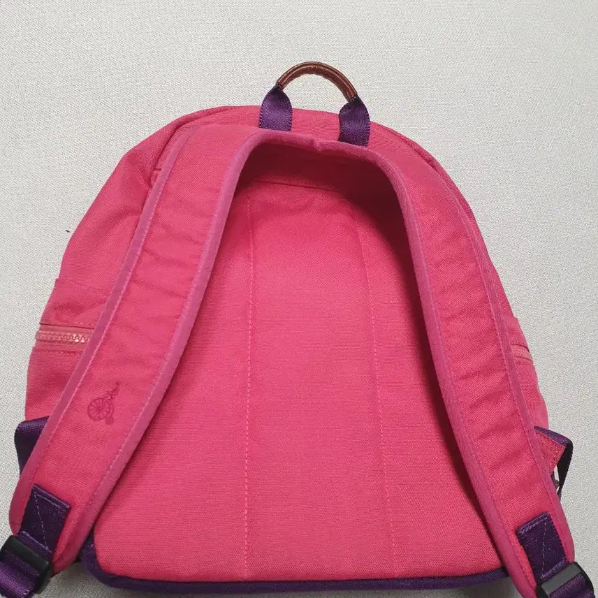 [BUNJANG] Beanpole Pink/Purple Pattern Backpack / 빈폴 핑크/보라색 패턴 백팩