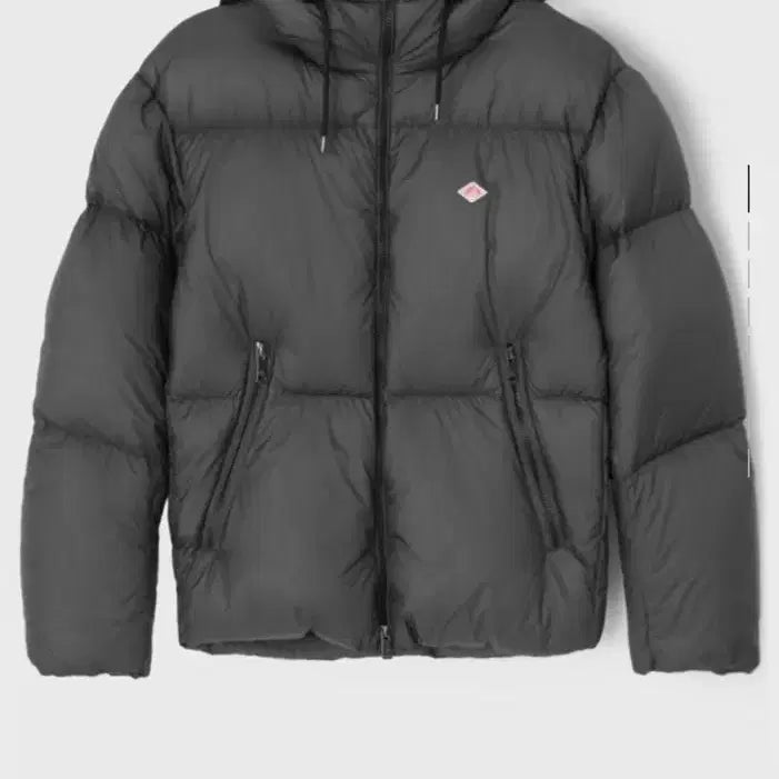 [BUNJANG] Danton Nylon Ripstop Padded Jacket Charcoal / 단톤 나일론 립스탑 패딩 차콜