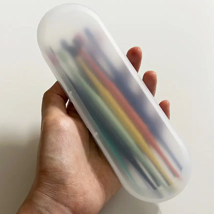 [BUNJANG] Silicone Ear Pick Cleaning Tool Set (10-Piece) / 실리콘 귀지 귀이개 청소도구 10종 세트 (케이스 증정)