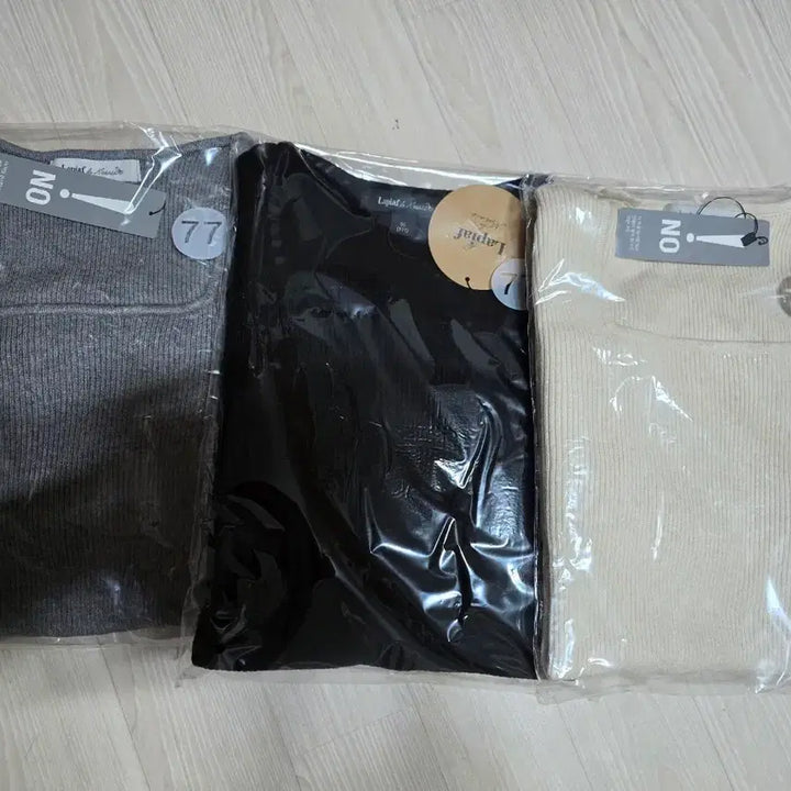 [BUNJANG] Lapiaf Ribbed Knit Set / (새상품:3벌)Lapiaf 골지니트77