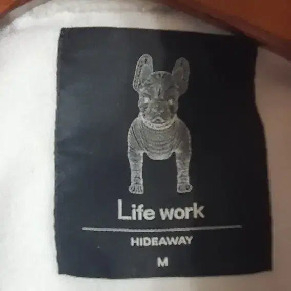 [BUNJANG] LifeWork Fleece Ivory Jacket / 라이프워크 덤블 플리스 아이보리  M공용
