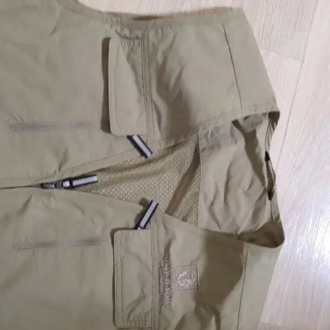 [BUNJANG] Black Yak Beige Vest Full Zip 100 / 매장정품 블랙야크 베이지계열  조끼집업 100