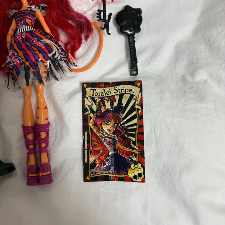 [BUNJANG] Monster High Toralei Stripe Doll / 몬스터하이 몬하돌 프릭 두 시크 토랄레이 스프라이프 인형
