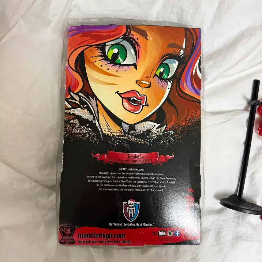 [BUNJANG] Monster High Toralei Stripe Doll / 몬스터하이 몬하돌 프릭 두 시크 토랄레이 스프라이프 인형